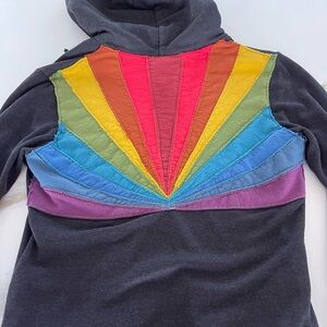 Aviator Nation embroidered sunset zip up